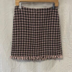 Y2K Tweed Mini Skirt